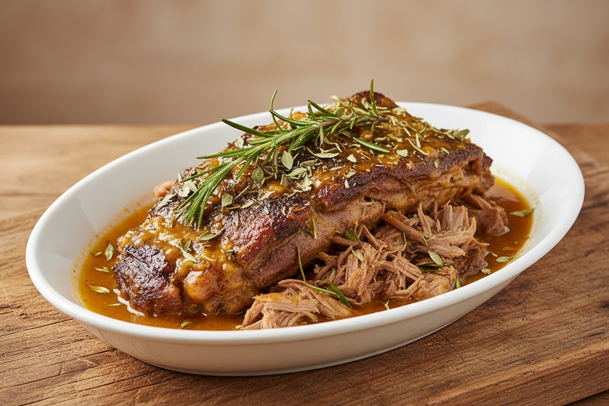 Wildzwijnsnek (procureur) Sous vide